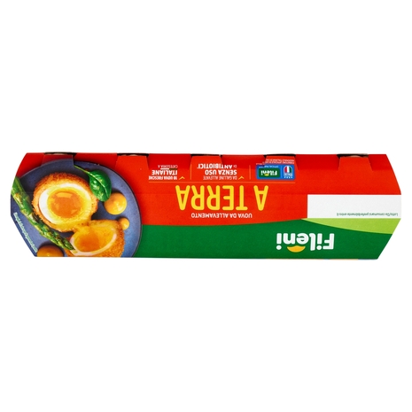 Fileni 10 Uova Fresche da allevamento a Terra 530 g